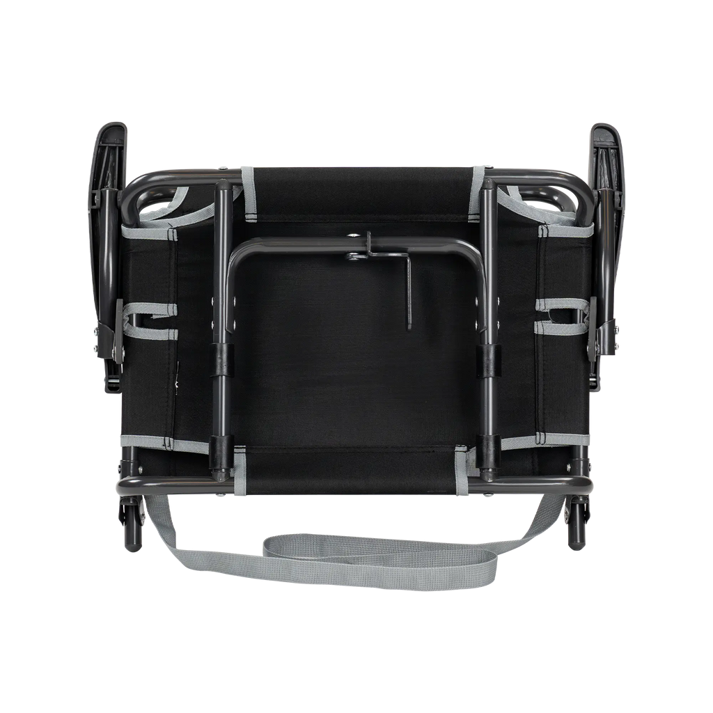 Bleacher-Friendly Big Comfort Stadium Chair with Armrests - Choice 465 - Bleacher-Friendly Stadium Chair with Back Support Detail