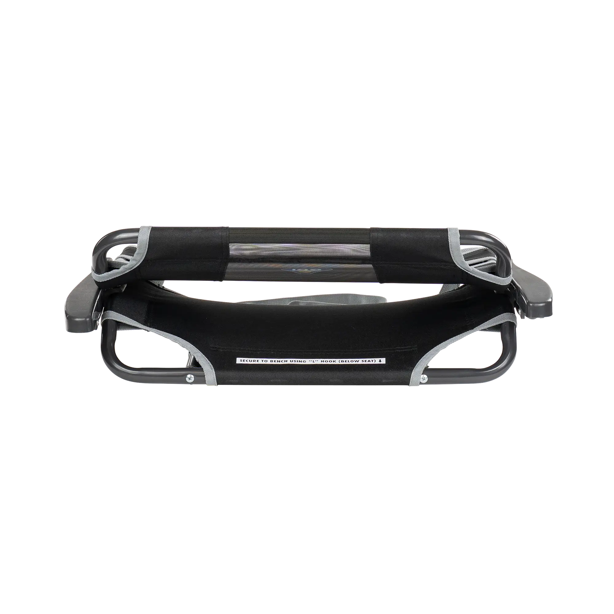 Bleacher-Friendly Big Comfort Stadium Chair with Armrests - Choice 465 - Bleacher-Friendly Stadium Chair with Back Support Detail