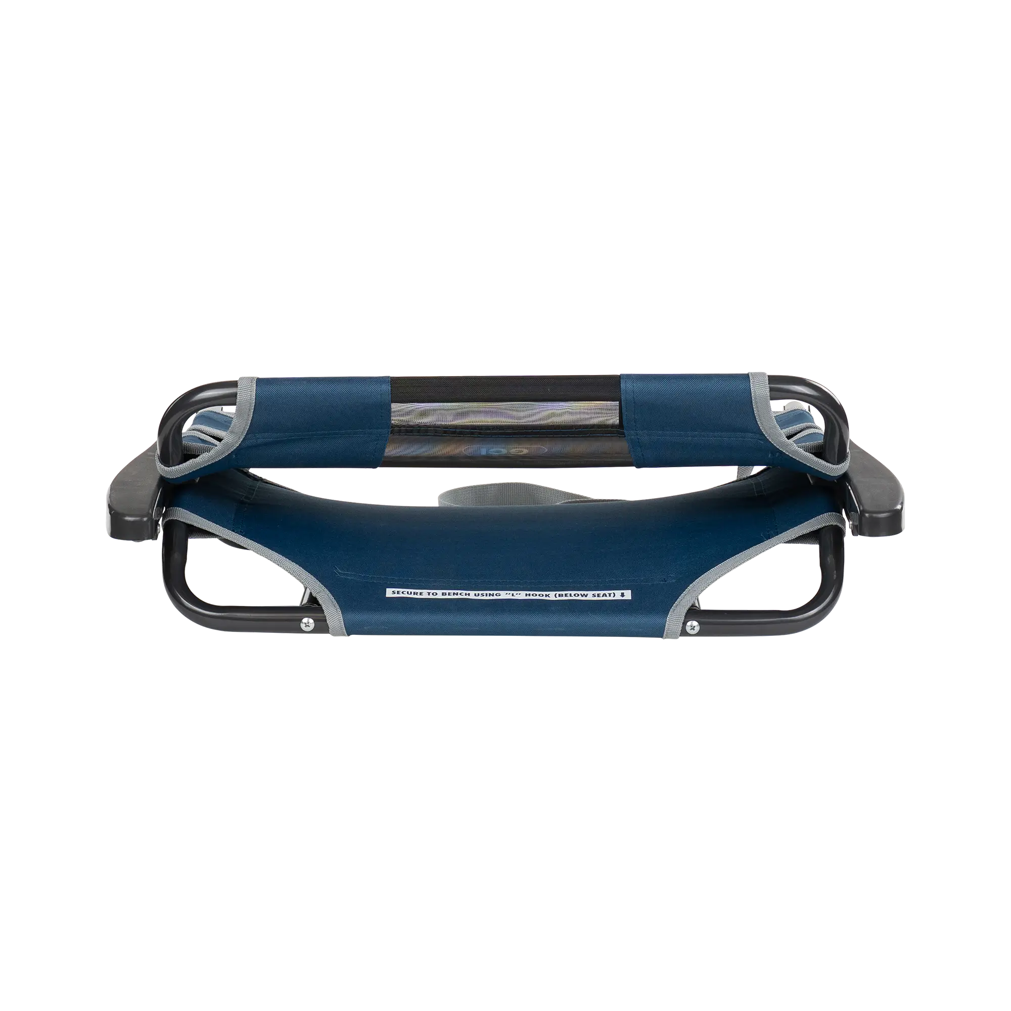 Bleacher-Friendly Big Comfort Stadium Chair with Armrests - Choice 465 - Bleacher-Friendly Stadium Chair with Back Support Detail