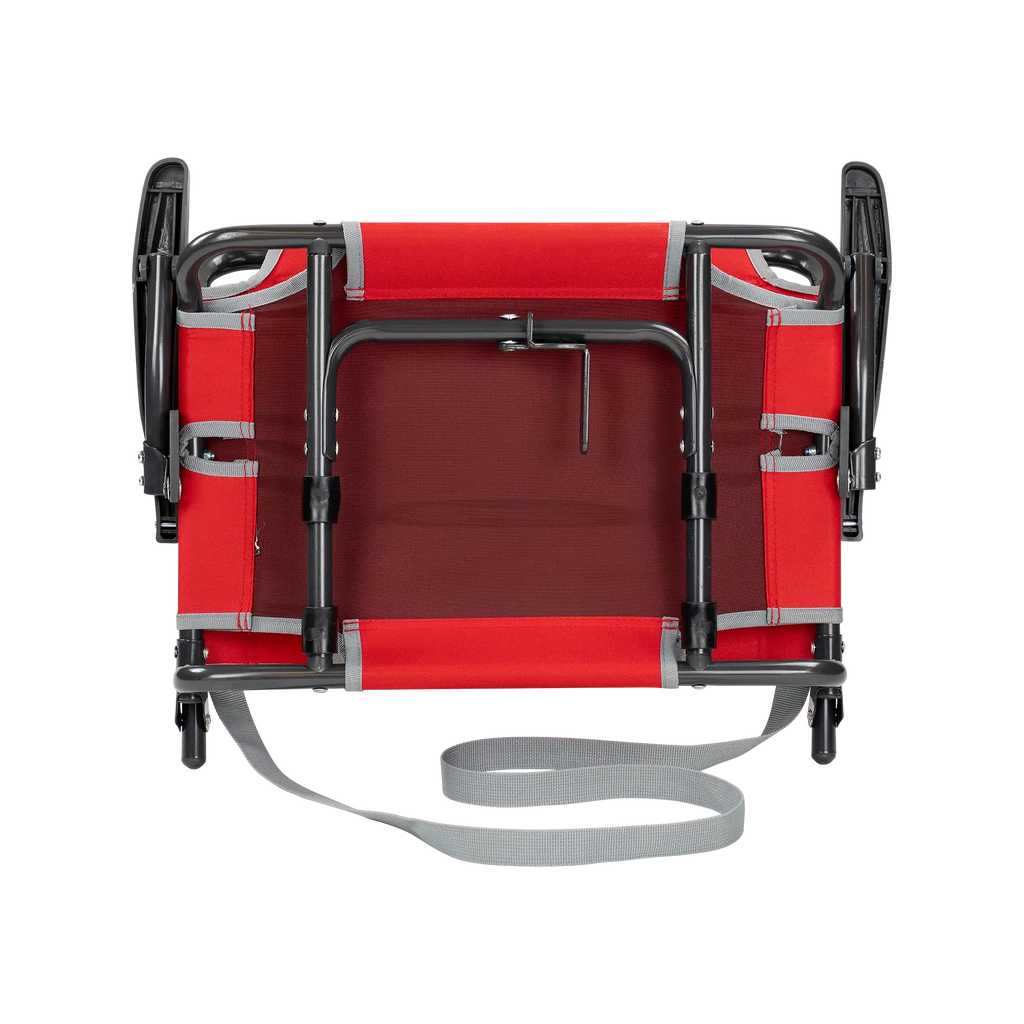 Bleacher-Friendly Big Comfort Stadium Chair with Armrests - Choice 465 - Bleacher-Friendly Stadium Chair with Back Support Detail