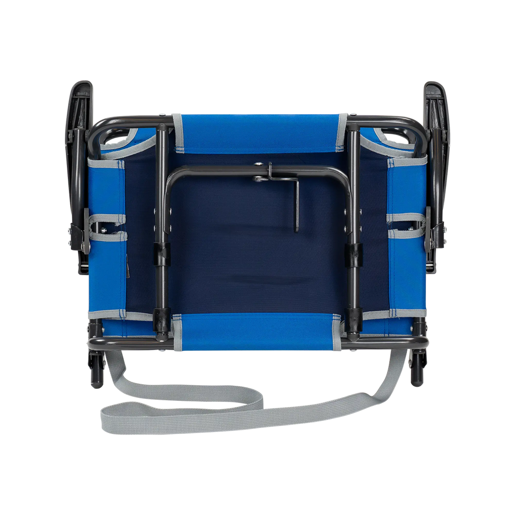 Bleacher-Friendly Big Comfort Stadium Chair with Armrests - Choice 465 - Bleacher-Friendly Stadium Chair with Back Support Detail
