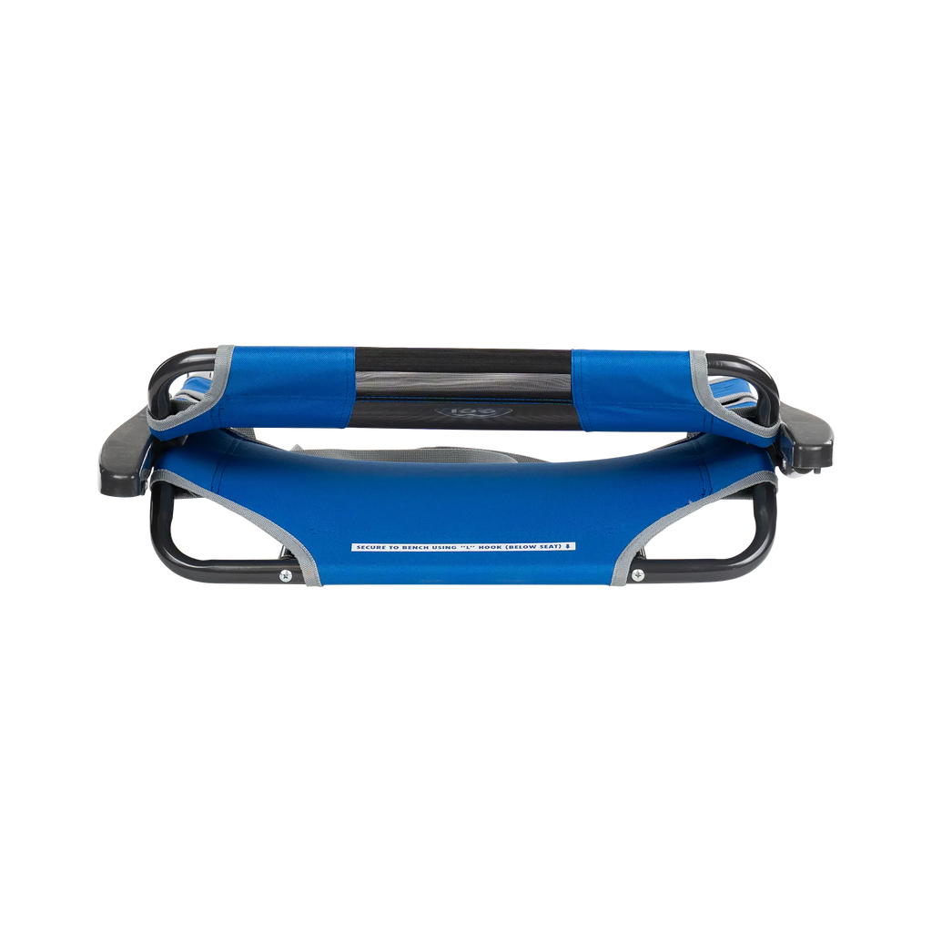 Bleacher-Friendly Big Comfort Stadium Chair with Armrests - Choice 465 - Bleacher-Friendly Stadium Chair with Back Support Detail