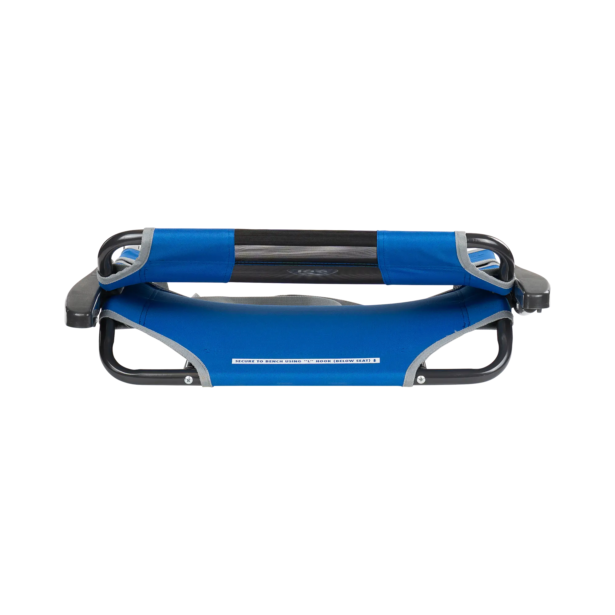 Bleacher-Friendly Big Comfort Stadium Chair with Armrests - Choice 465 - Bleacher-Friendly Stadium Chair with Back Support Detail