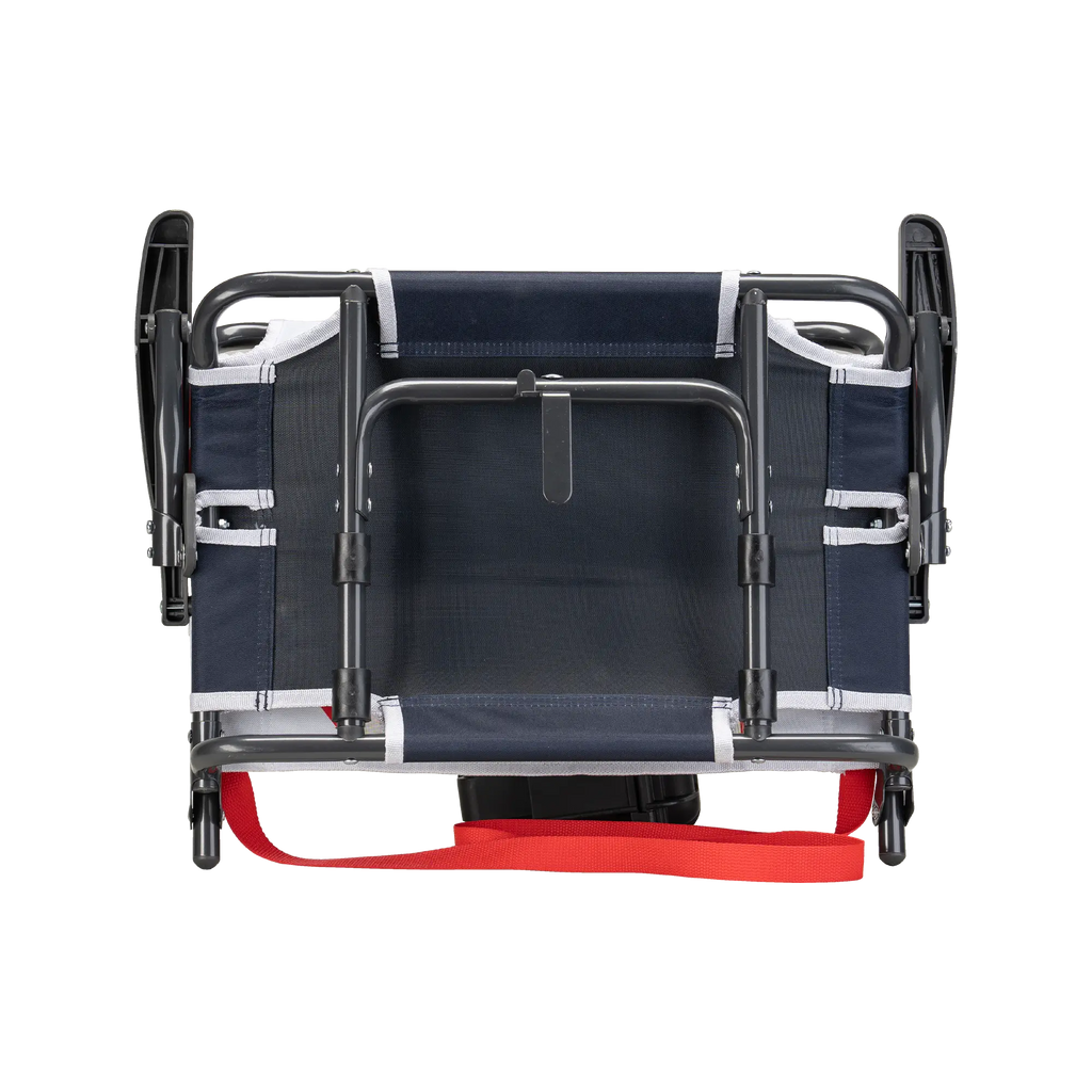 Bleacher-Friendly Big Comfort Stadium Chair with Armrests - Choice 465 - Bleacher-Friendly Stadium Chair with Back Support Detail