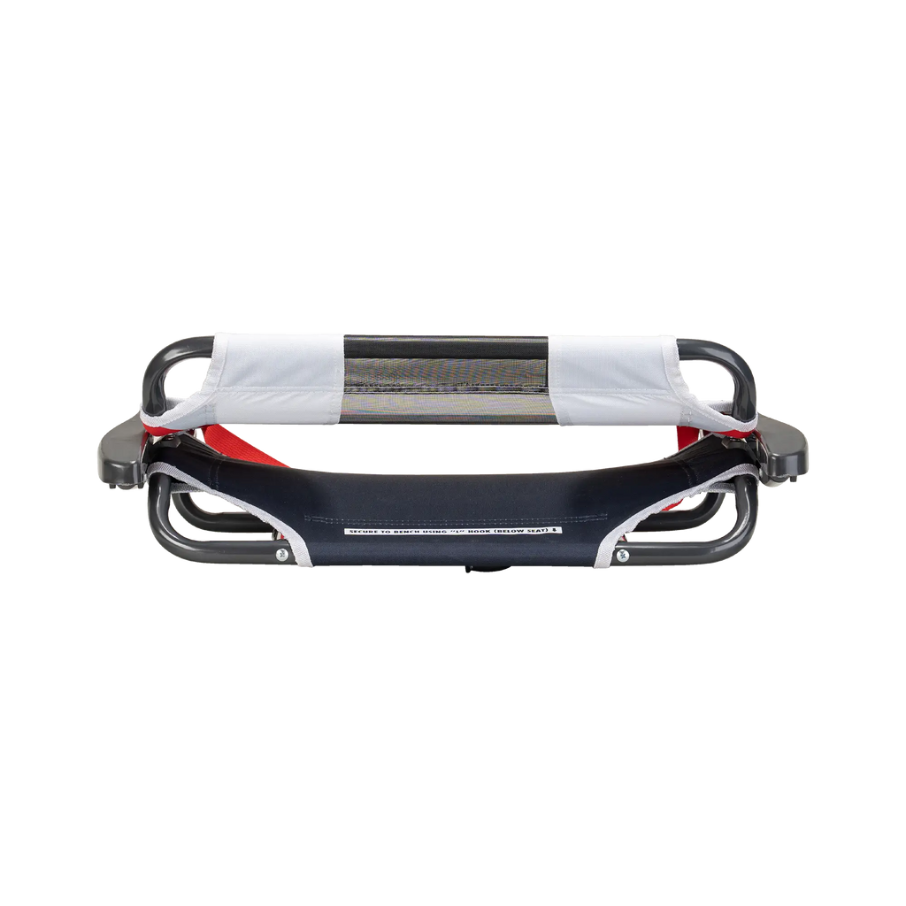 Bleacher-Friendly Big Comfort Stadium Chair with Armrests - Choice 465 - Bleacher-Friendly Stadium Chair with Back Support Detail