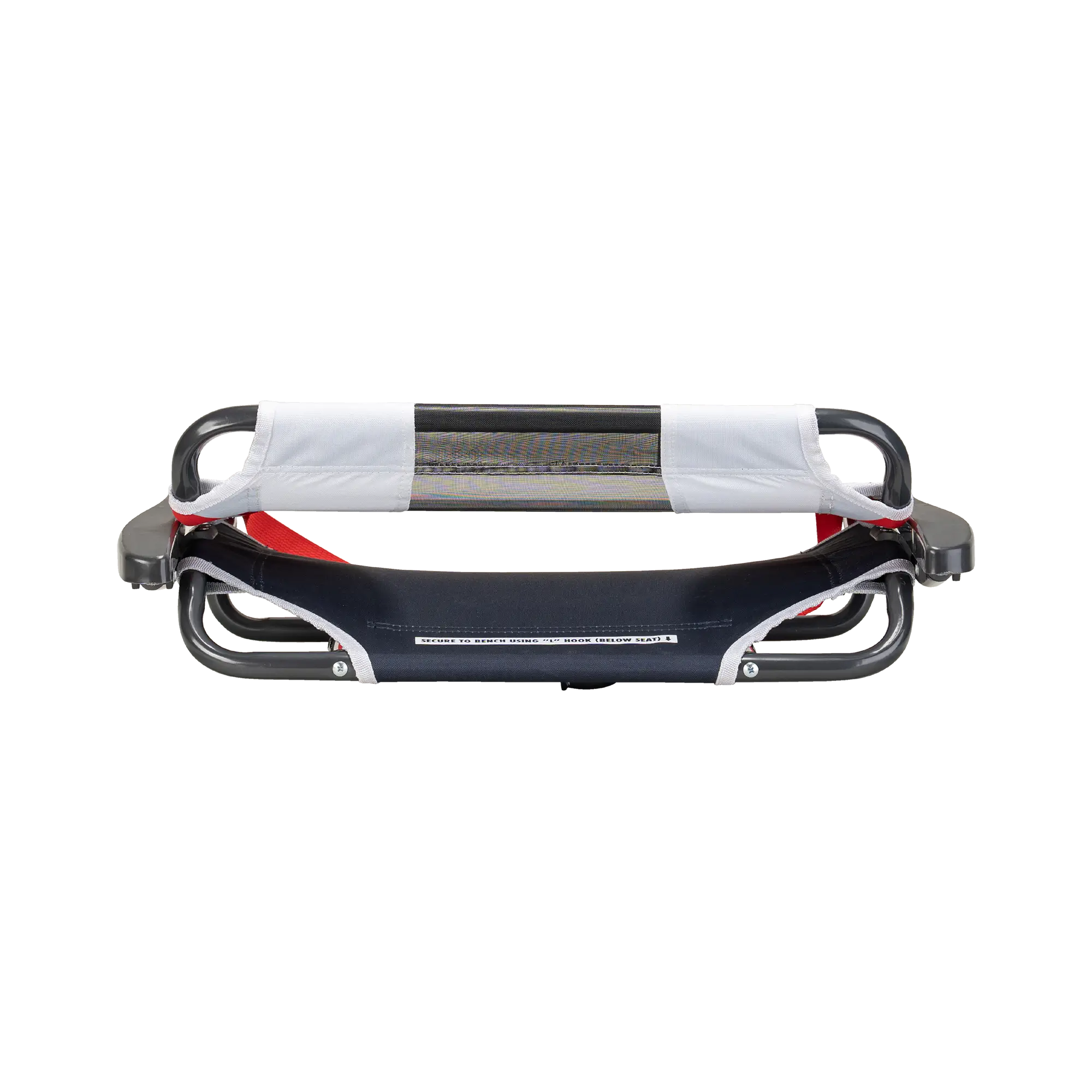 Bleacher-Friendly Big Comfort Stadium Chair with Armrests - Choice 465 - Bleacher-Friendly Stadium Chair with Back Support Detail
