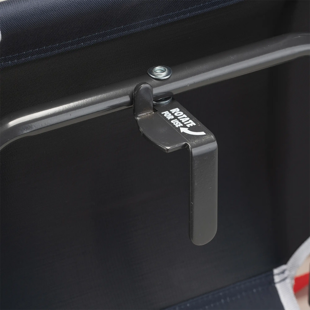 Bleacher-Friendly Big Comfort Stadium Chair with Armrests - Choice 465 - Bleacher-Friendly Stadium Chair with Back Support Detail