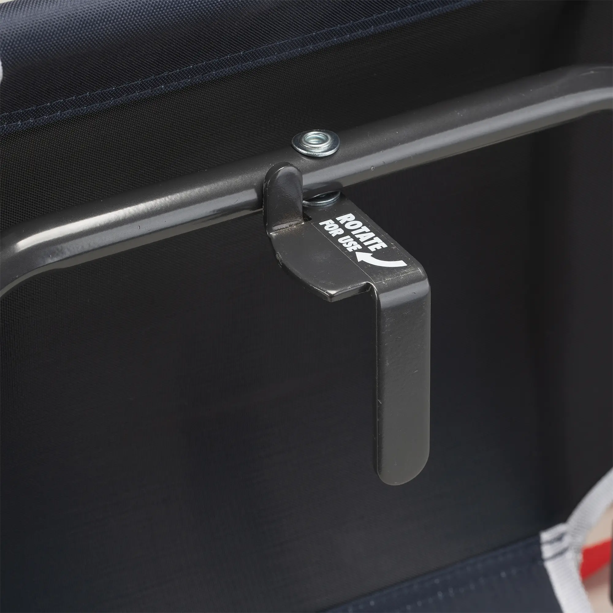 Bleacher-Friendly Big Comfort Stadium Chair with Armrests - Choice 465 - Bleacher-Friendly Stadium Chair with Back Support Detail