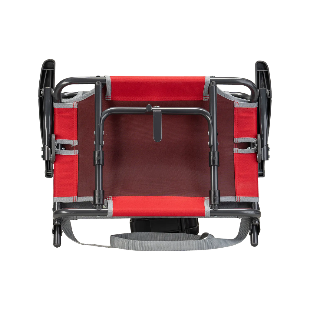 Bleacher-Friendly Big Comfort Stadium Chair with Armrests - Choice 465 - Bleacher-Friendly Stadium Chair with Back Support Detail