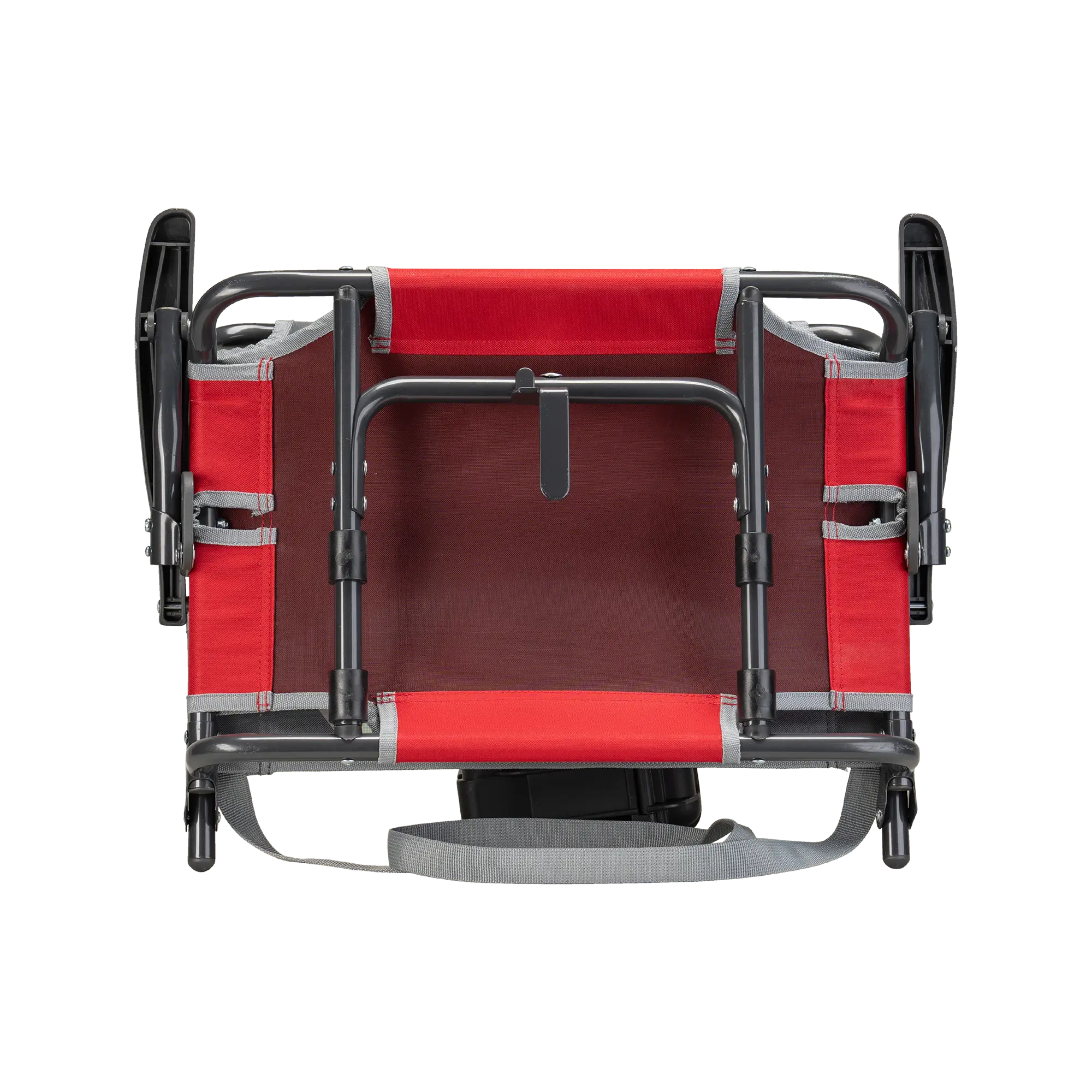Bleacher-Friendly Big Comfort Stadium Chair with Armrests - Choice 465 - Bleacher-Friendly Stadium Chair with Back Support Detail