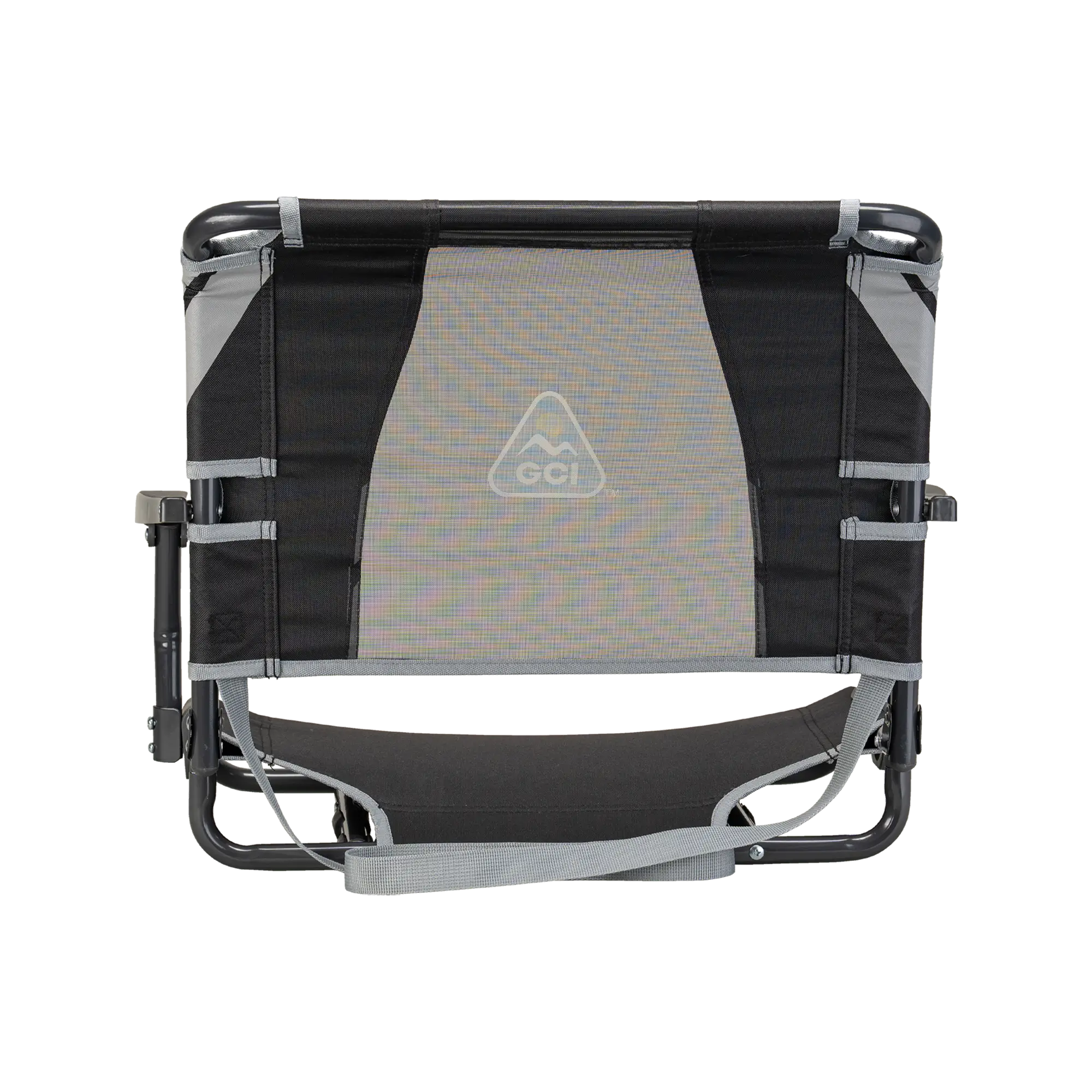 Bleacher-Friendly Big Comfort Stadium Chair with Armrests - Choice 465 - Bleacher-Friendly Stadium Chair with Back Support Detail