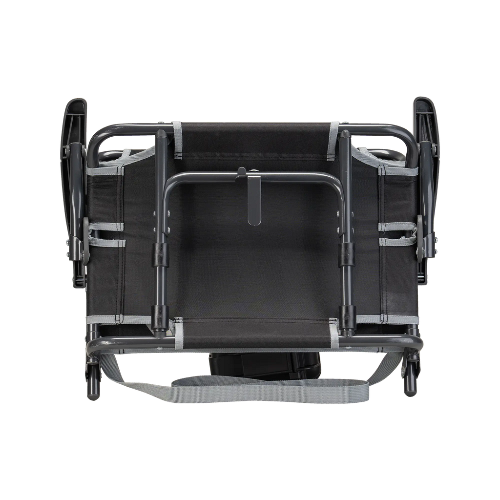 Bleacher-Friendly Big Comfort Stadium Chair with Armrests - Choice 465 - Bleacher-Friendly Stadium Chair with Back Support Detail