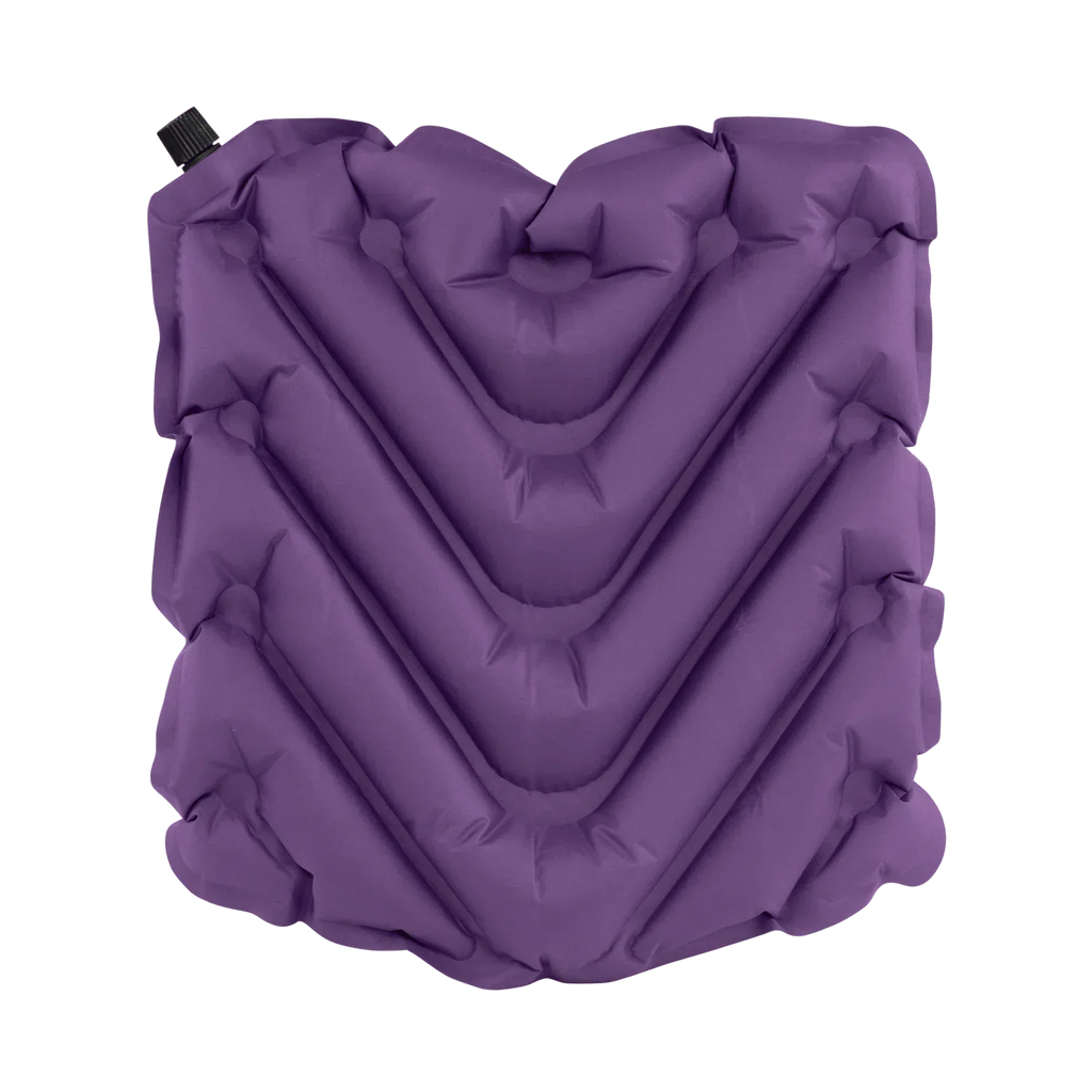Bleacher-Friendly College V Seat Inflatable Stadium Cushion - LSU Tigers - Choice 762 - Lightweight Folding Bleacher Chair with Cushioning Detail
