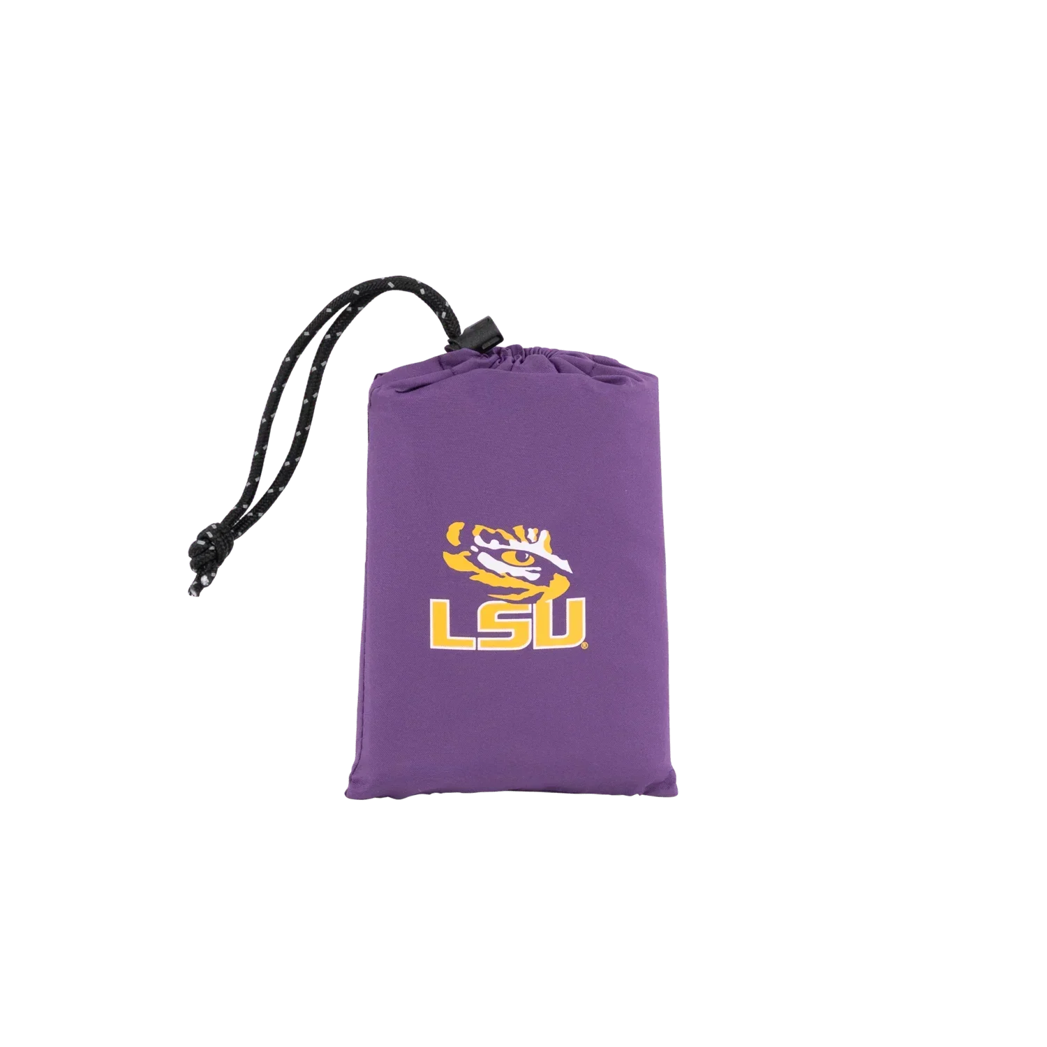 Bleacher-Friendly College V Seat Inflatable Stadium Cushion - LSU Tigers - Choice 762 - Lightweight Folding Bleacher Chair with Cushioning Detail