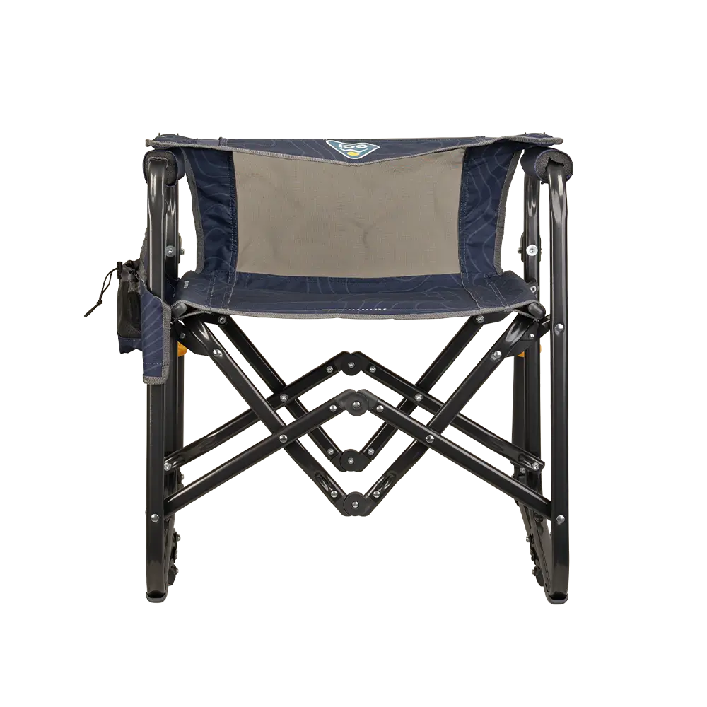 Premium All-Weather Stowaway Rocker - Choice 794 - Patented Spring-Action Rocking Chair for Camping Detail