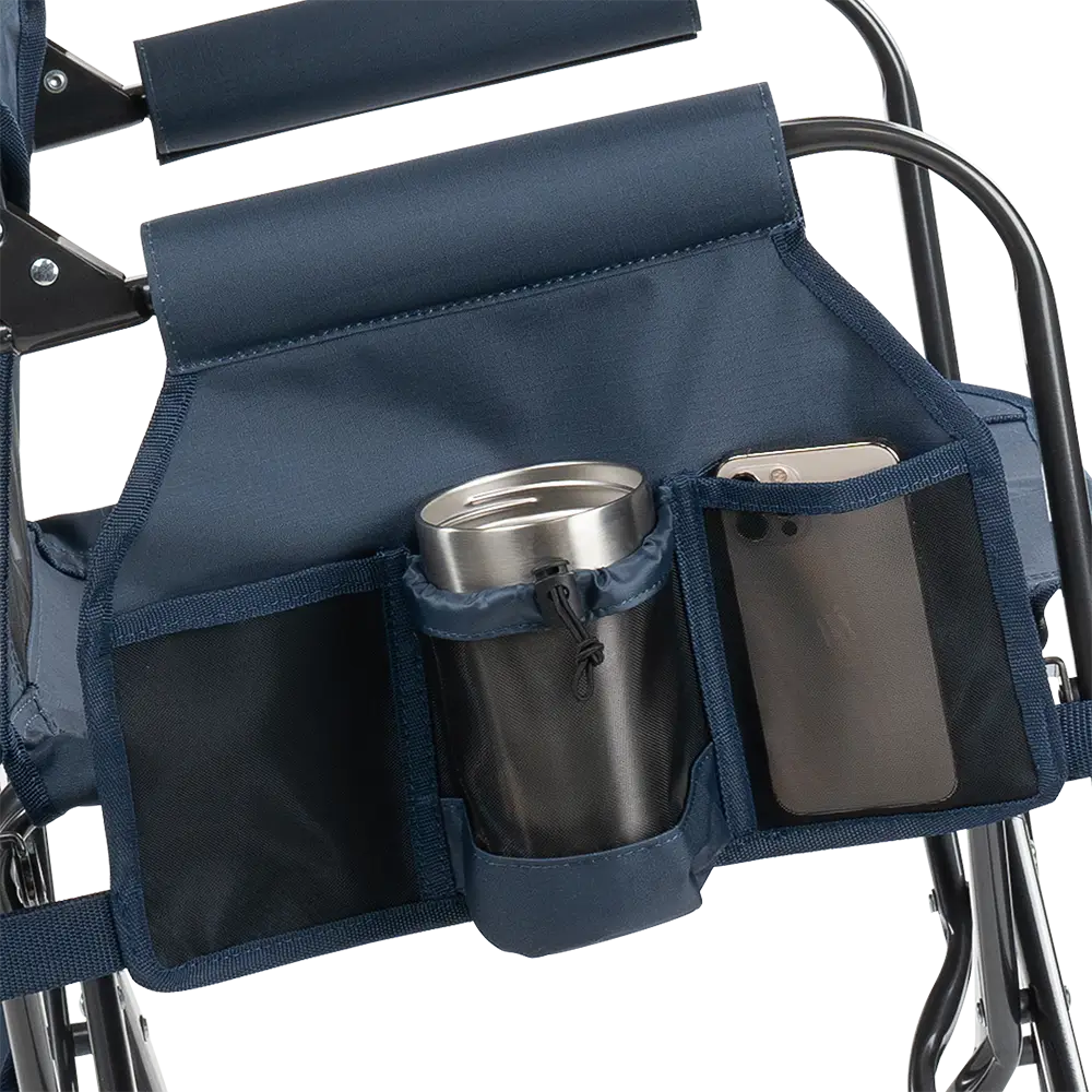 Premium All-Weather Stowaway Rocker - Choice 794 - Patented Spring-Action Rocking Chair for Camping Detail