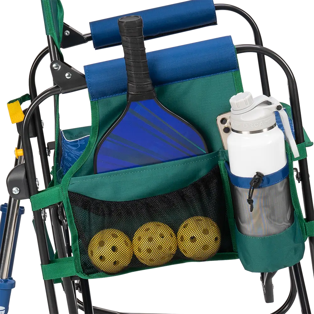 Premium All-Weather Stowaway Rocker - Choice 794 - Patented Spring-Action Rocking Chair for Camping Detail