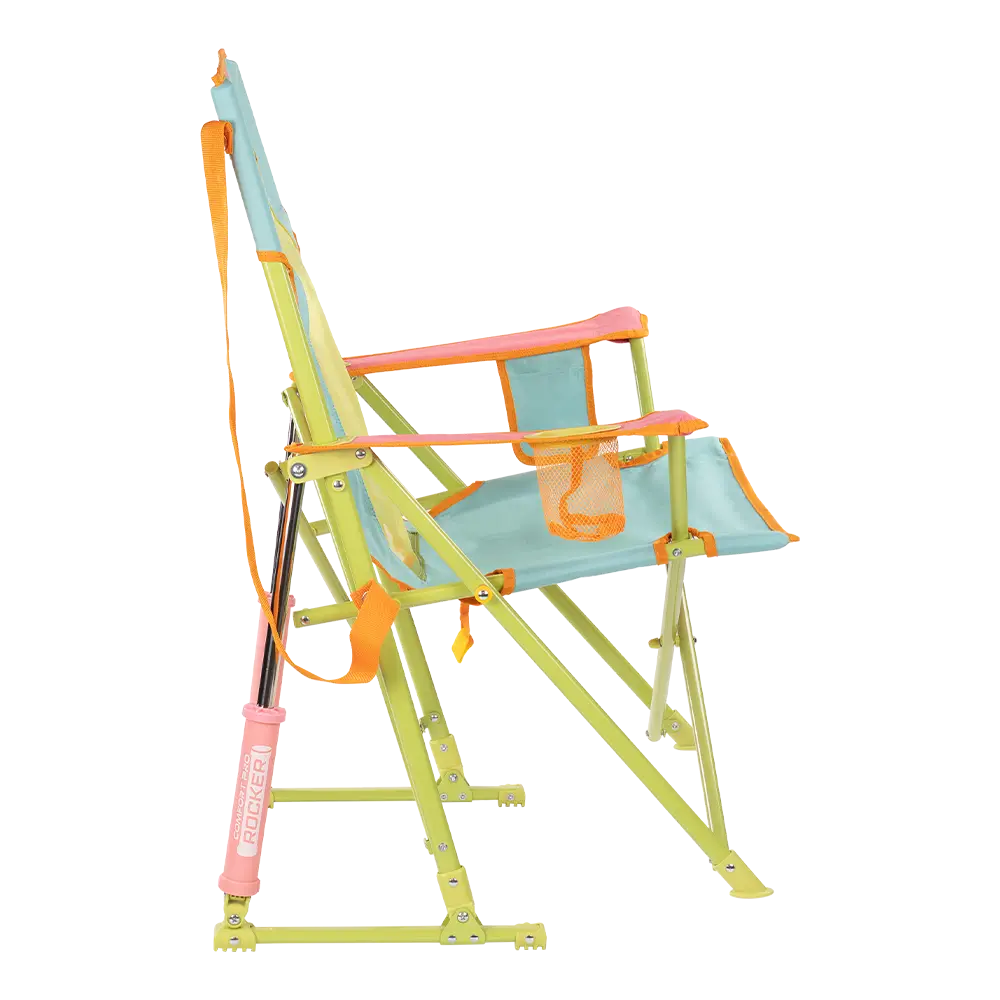 Luxury Camp Comfort Pro Rocker - Choice 375 - Freestyle Rocker Portable Outdoor Folding Chair Detail