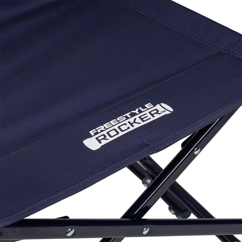 Patented Spring-Action Freestyle Rocker Elite - Choice 460 - Freestyle Rocker Portable Outdoor Folding Chair Detail