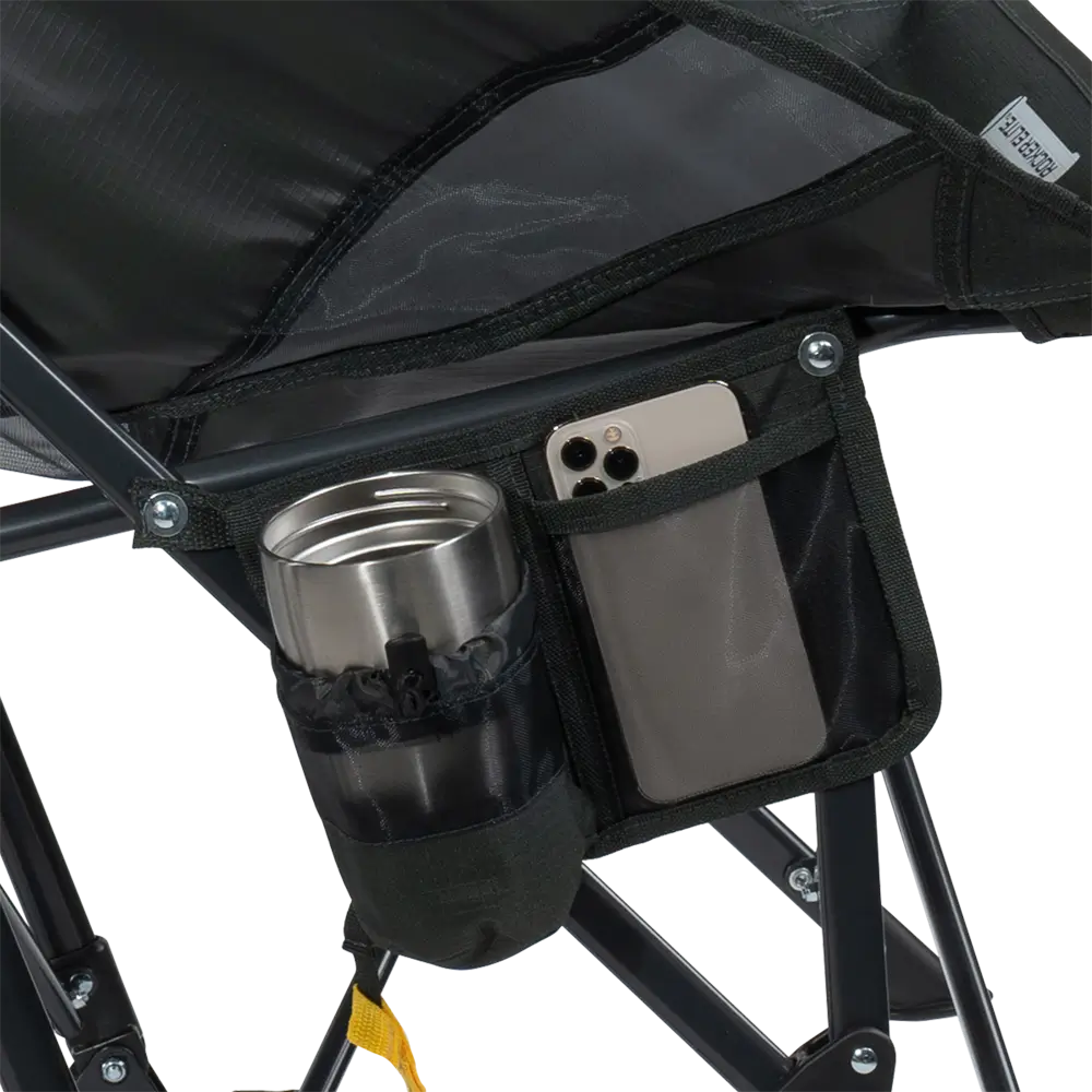 Patented Spring-Action Pod Rocker Elite - Choice 832 - RoadTrip Rocker Smooth Motion Camp Chair Detail