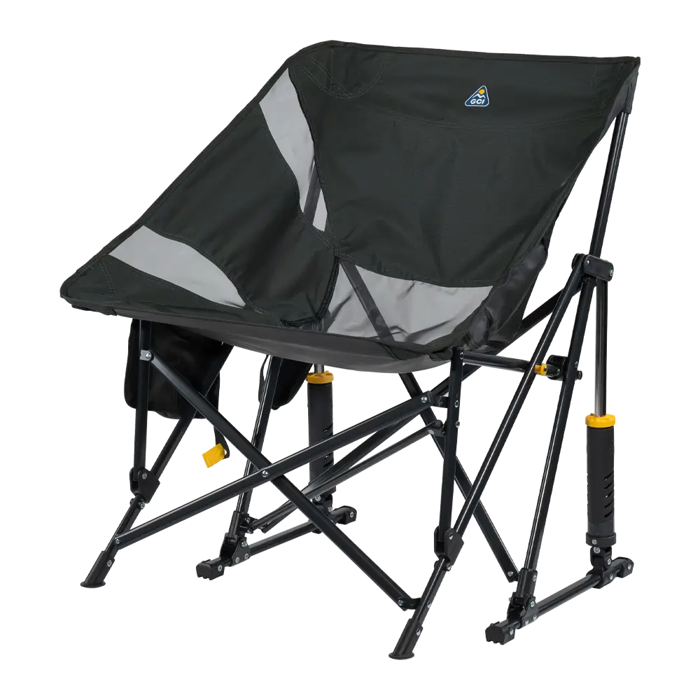 Patented Spring-Action Pod Rocker Elite - Choice 832 - RoadTrip Rocker Smooth Motion Camp Chair Detail