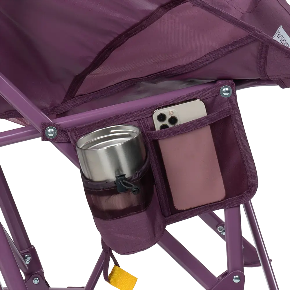 Patented Spring-Action Pod Rocker Elite - Choice 832 - RoadTrip Rocker Smooth Motion Camp Chair Detail