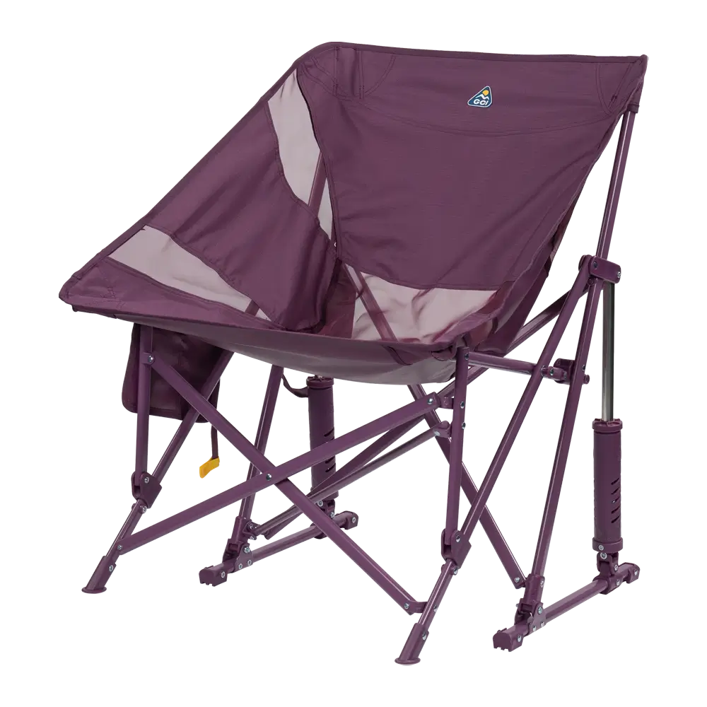 Patented Spring-Action Pod Rocker Elite - Choice 832 - RoadTrip Rocker Smooth Motion Camp Chair Detail