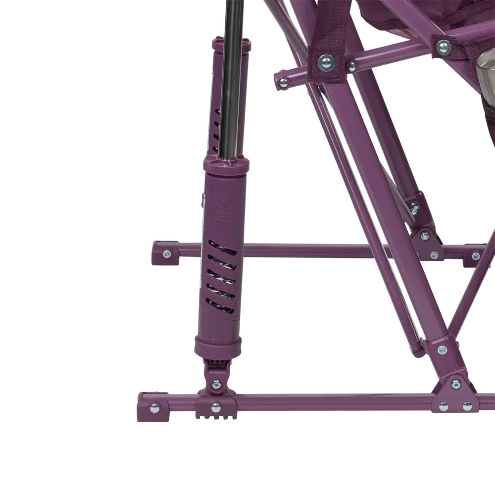 Patented Spring-Action Pod Rocker Elite - Choice 832 - RoadTrip Rocker Smooth Motion Camp Chair Detail