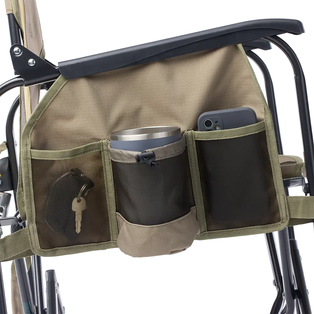 Smooth Motion Adjustable Rocker - Choice 573 - Freestyle Rocker Portable Outdoor Folding Chair Detail