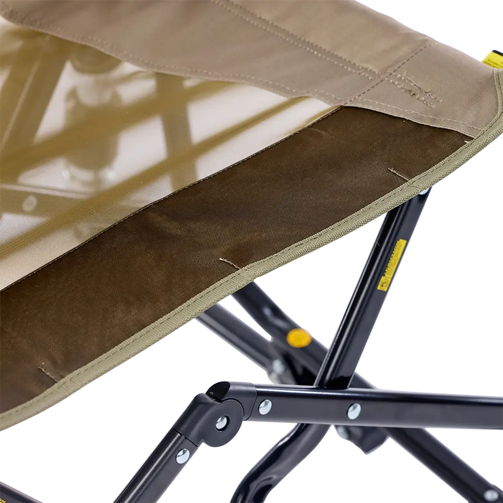 Smooth Motion Adjustable Rocker - Choice 573 - Freestyle Rocker Portable Outdoor Folding Chair Detail
