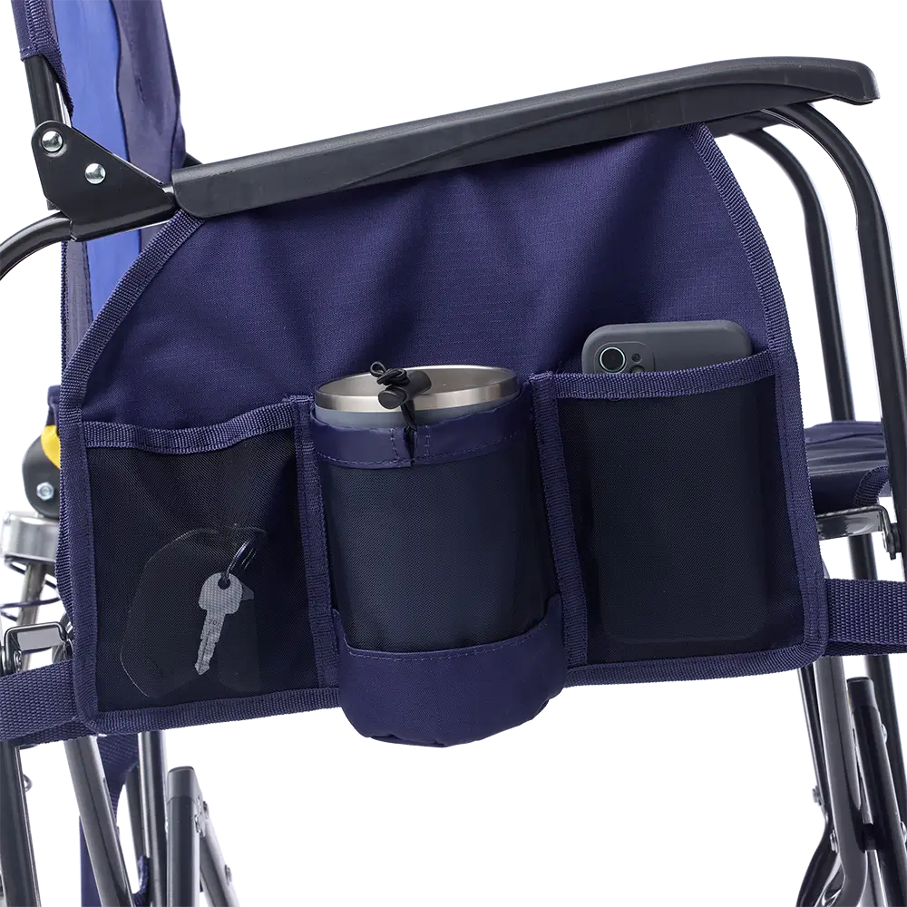 Smooth Motion Adjustable Rocker - Choice 573 - Freestyle Rocker Portable Outdoor Folding Chair Detail