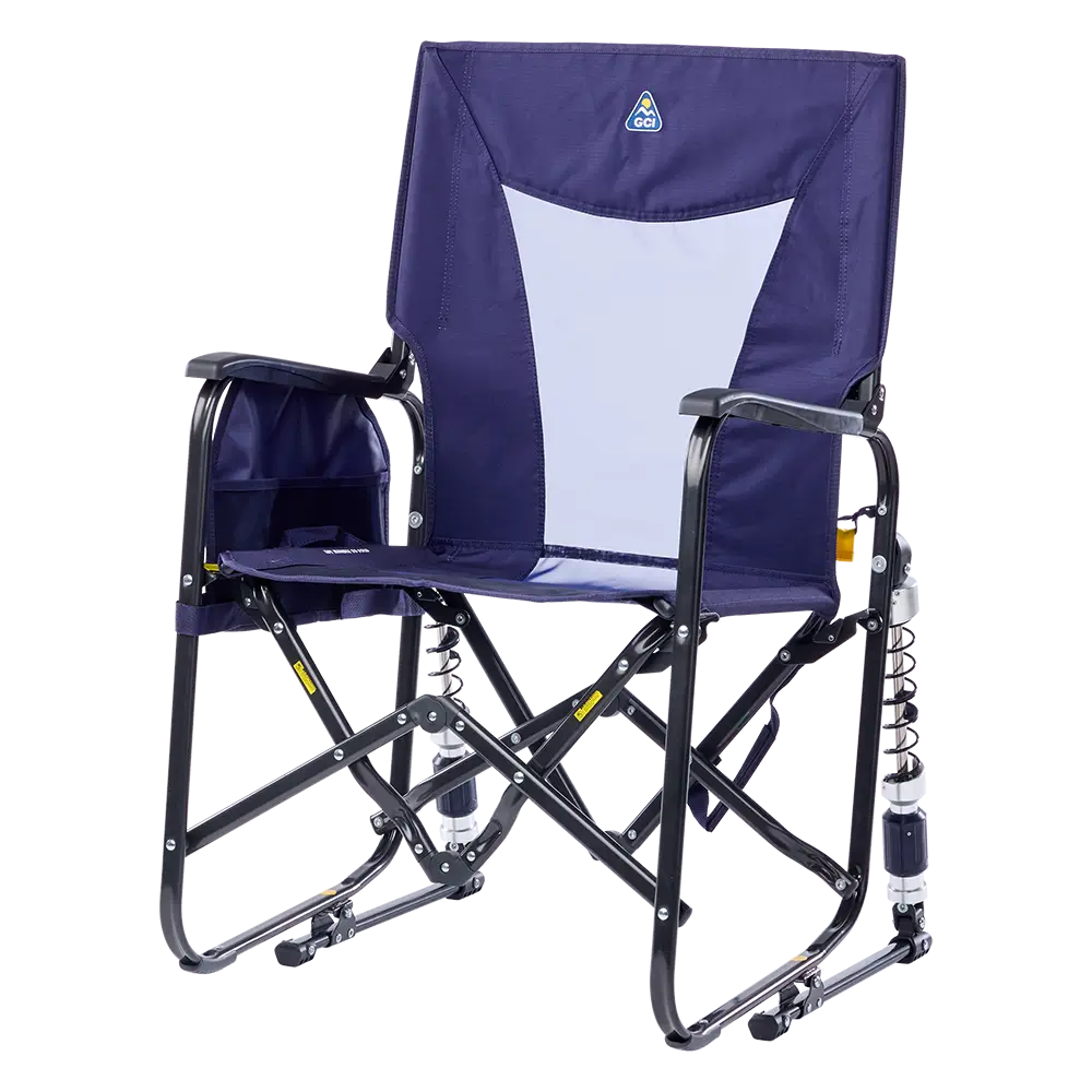 Smooth Motion Adjustable Rocker - Choice 573 - Freestyle Rocker Portable Outdoor Folding Chair Detail