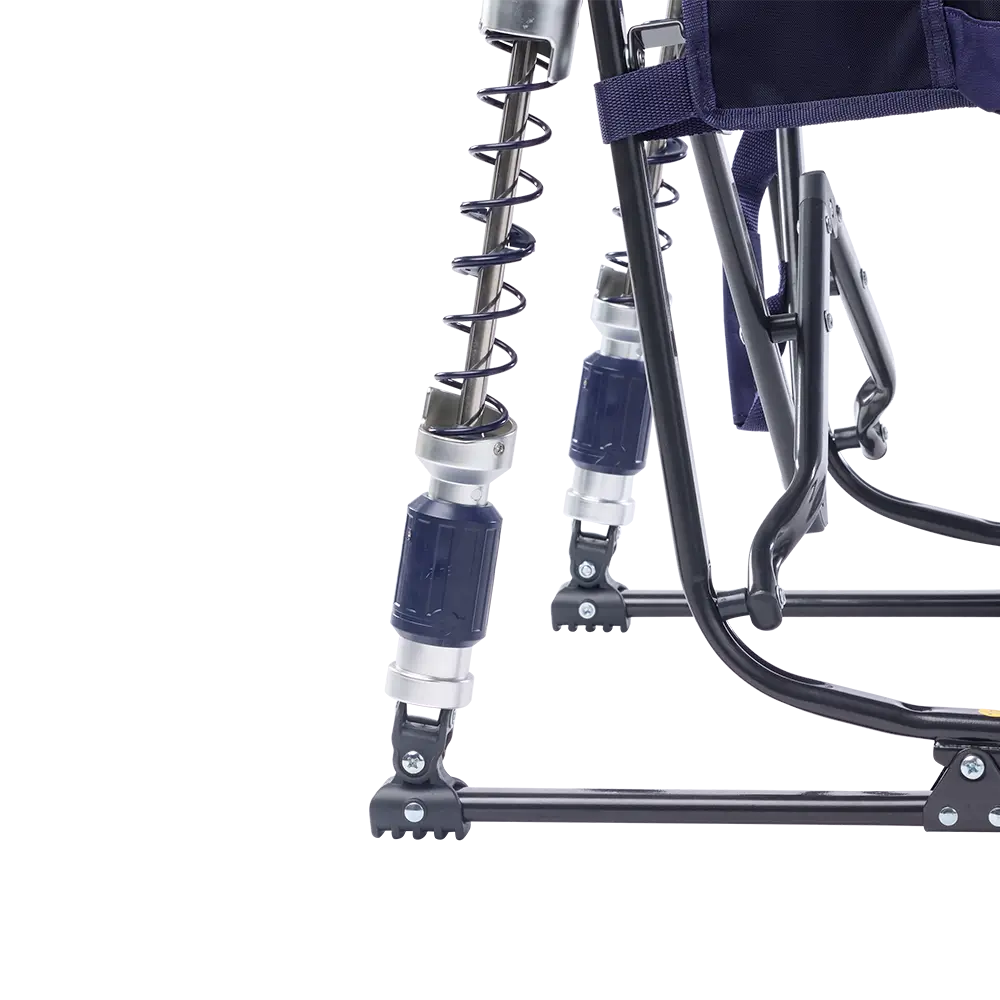Smooth Motion Adjustable Rocker - Choice 573 - Freestyle Rocker Portable Outdoor Folding Chair Detail