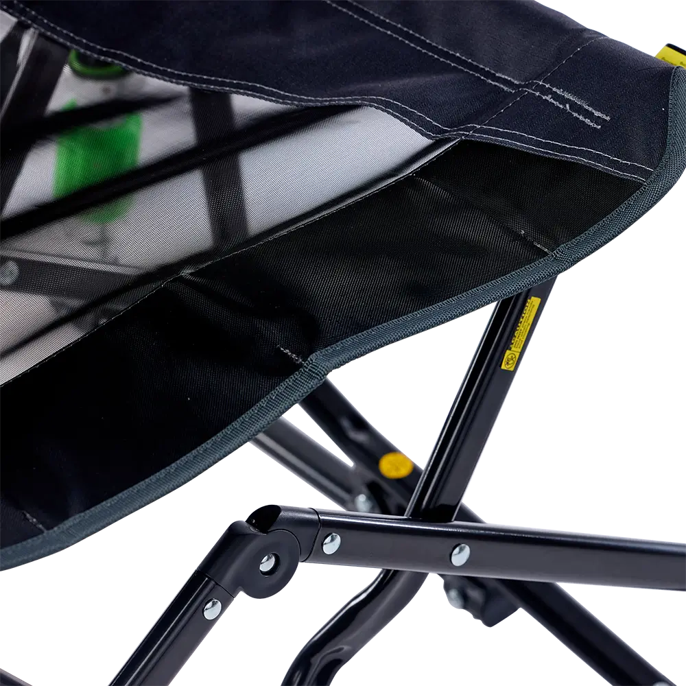 Smooth Motion Adjustable Rocker - Choice 573 - Freestyle Rocker Portable Outdoor Folding Chair Detail