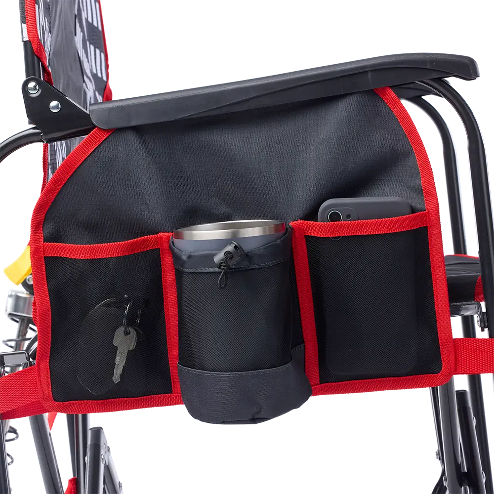 Smooth Motion Adjustable Rocker - Choice 573 - Freestyle Rocker Portable Outdoor Folding Chair Detail