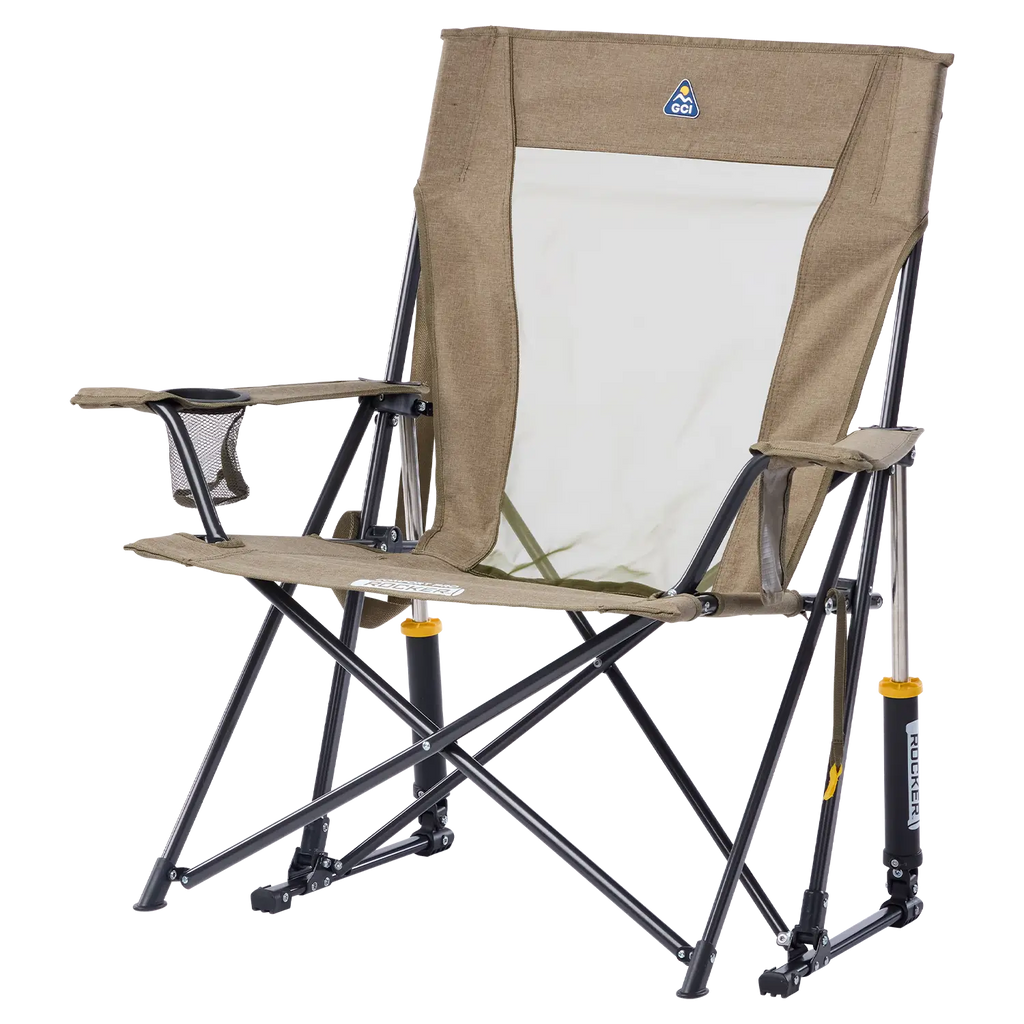 Heavy-Duty Freestyle Comfort Pro Rocker XL - Choice 107 - Heavy-Duty Kickback Rocker with Beverage Holder Detail