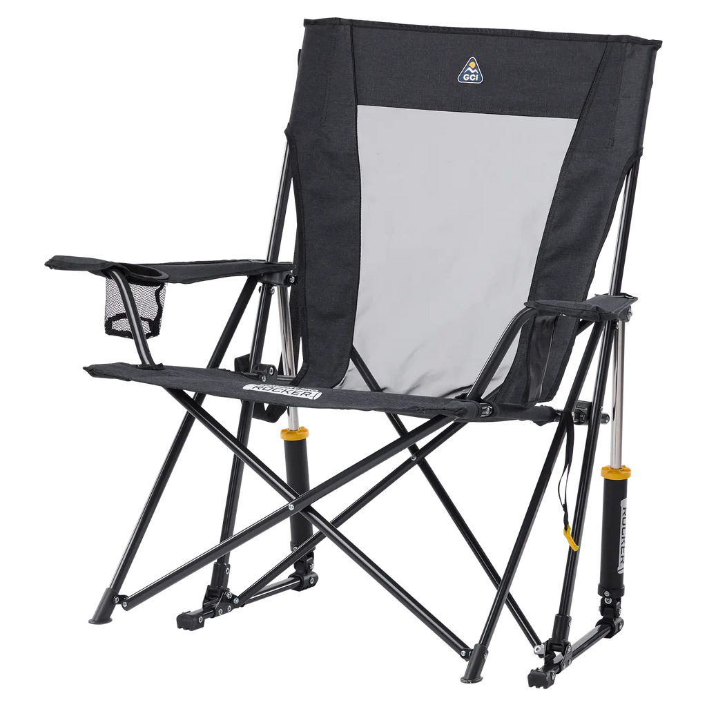 Heavy-Duty Freestyle Comfort Pro Rocker XL - Choice 107 - Heavy-Duty Kickback Rocker with Beverage Holder Detail