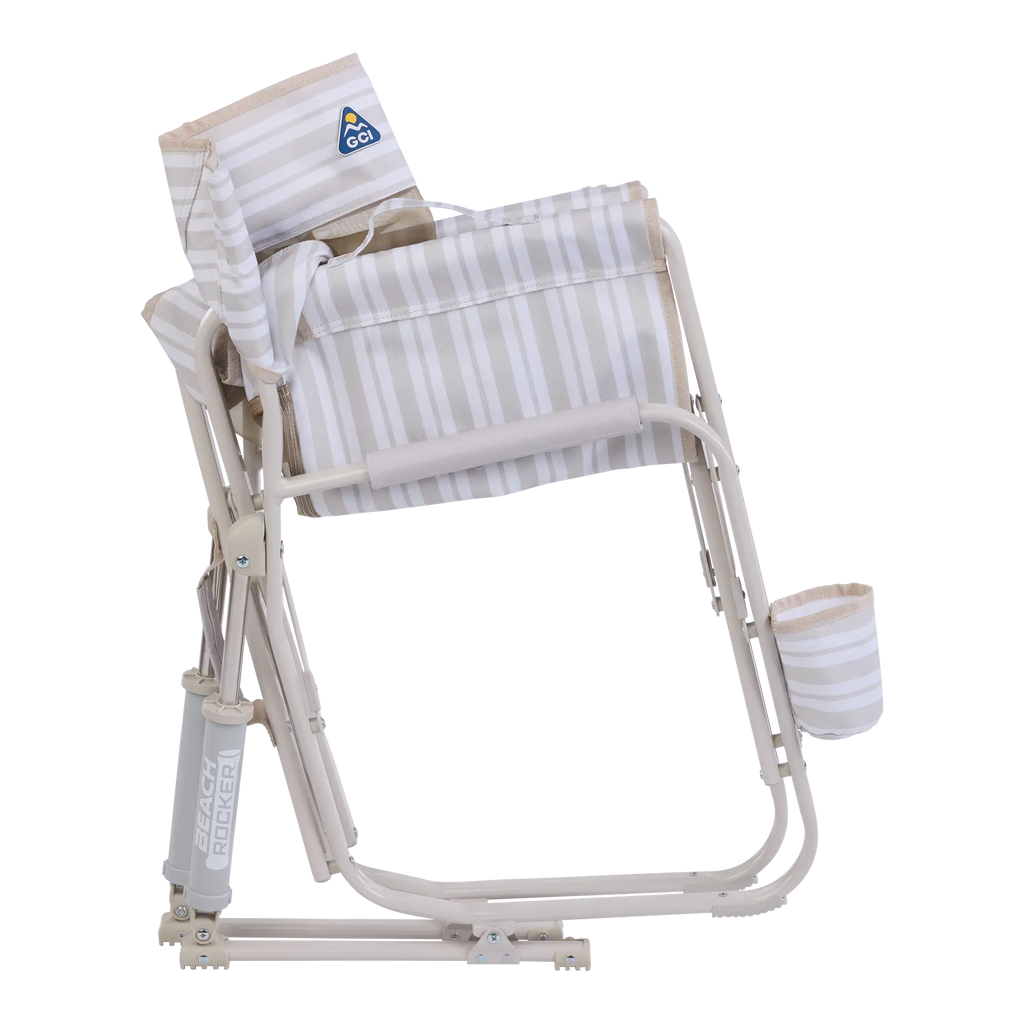 Luxury Camp Beach Rocker - Choice 712 - Freestyle Rocker Portable Outdoor Folding Chair Detail