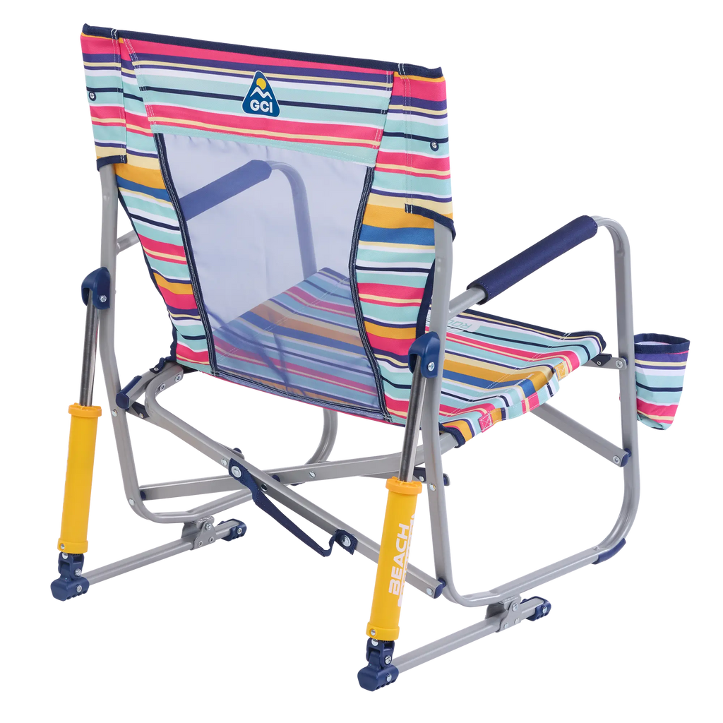 Luxury Camp Beach Rocker - Choice 712 - Freestyle Rocker Portable Outdoor Folding Chair Detail