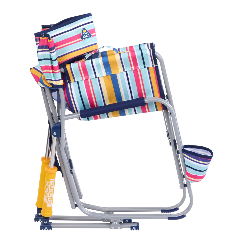 Luxury Camp Beach Rocker - Choice 712 - Freestyle Rocker Portable Outdoor Folding Chair Detail
