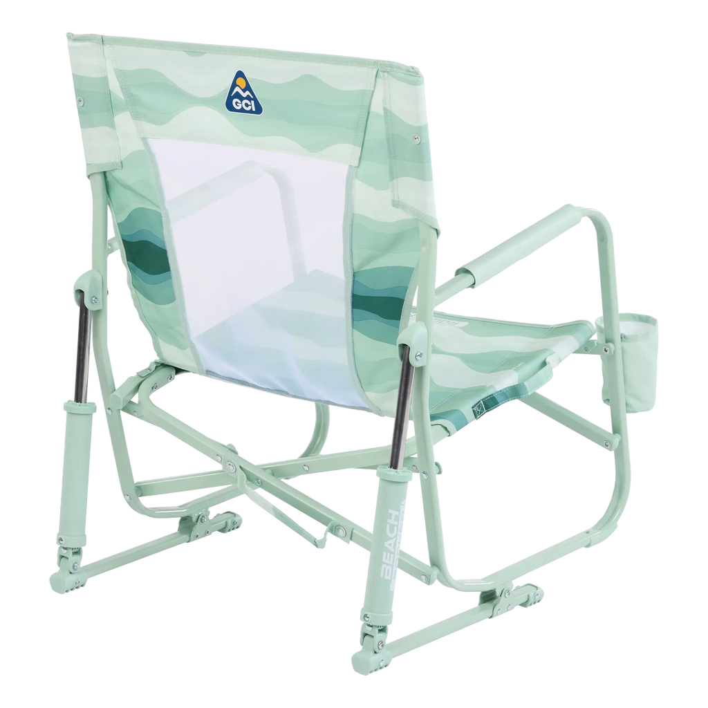 Luxury Camp Beach Rocker - Choice 712 - Freestyle Rocker Portable Outdoor Folding Chair Detail