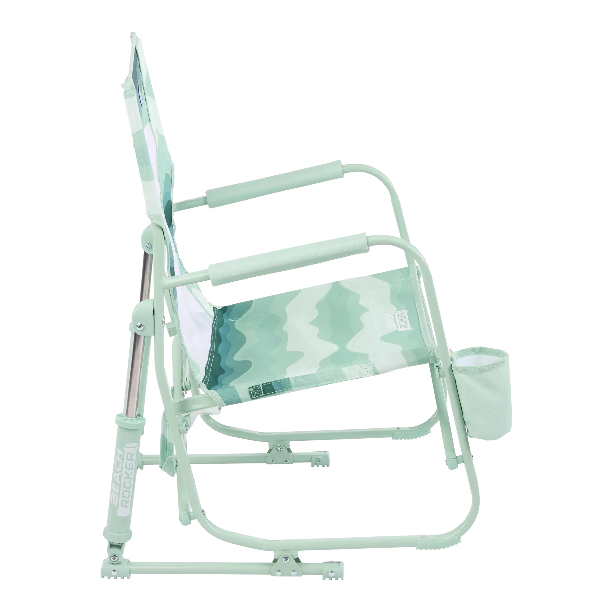Luxury Camp Beach Rocker - Choice 712 - Freestyle Rocker Portable Outdoor Folding Chair Detail