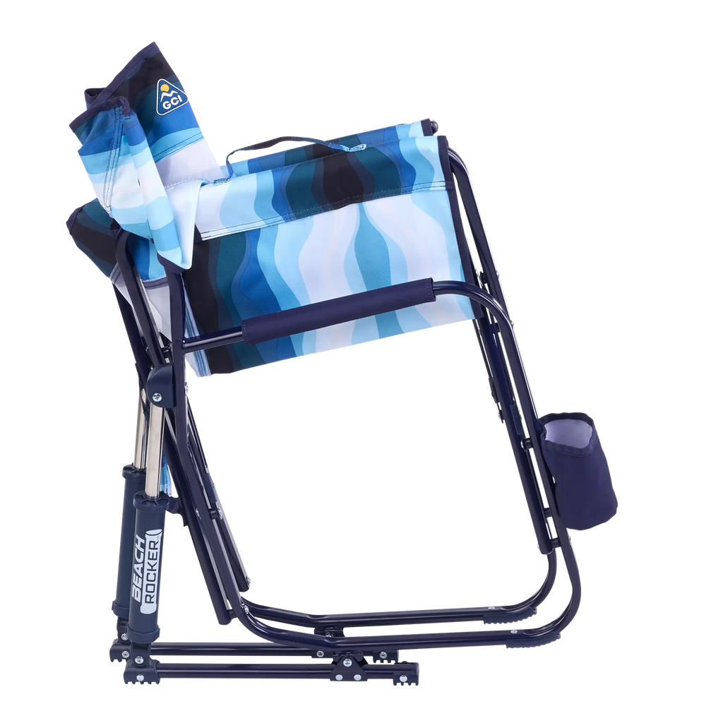 Luxury Camp Beach Rocker - Choice 712 - Freestyle Rocker Portable Outdoor Folding Chair Detail