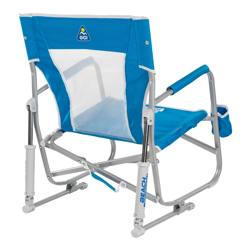 Luxury Camp Beach Rocker - Choice 712 - Freestyle Rocker Portable Outdoor Folding Chair Detail