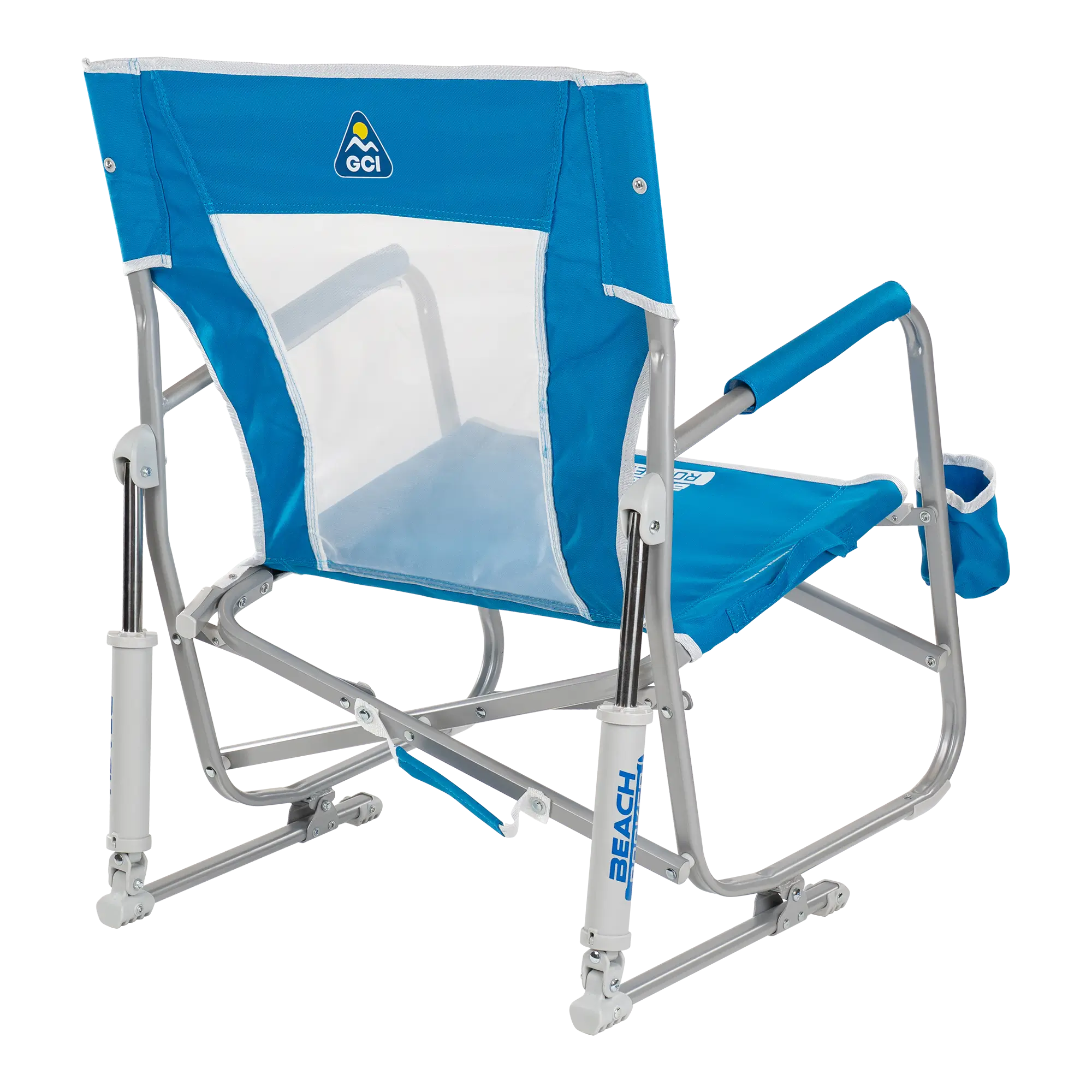 Luxury Camp Beach Rocker - Choice 712 - Freestyle Rocker Portable Outdoor Folding Chair Detail