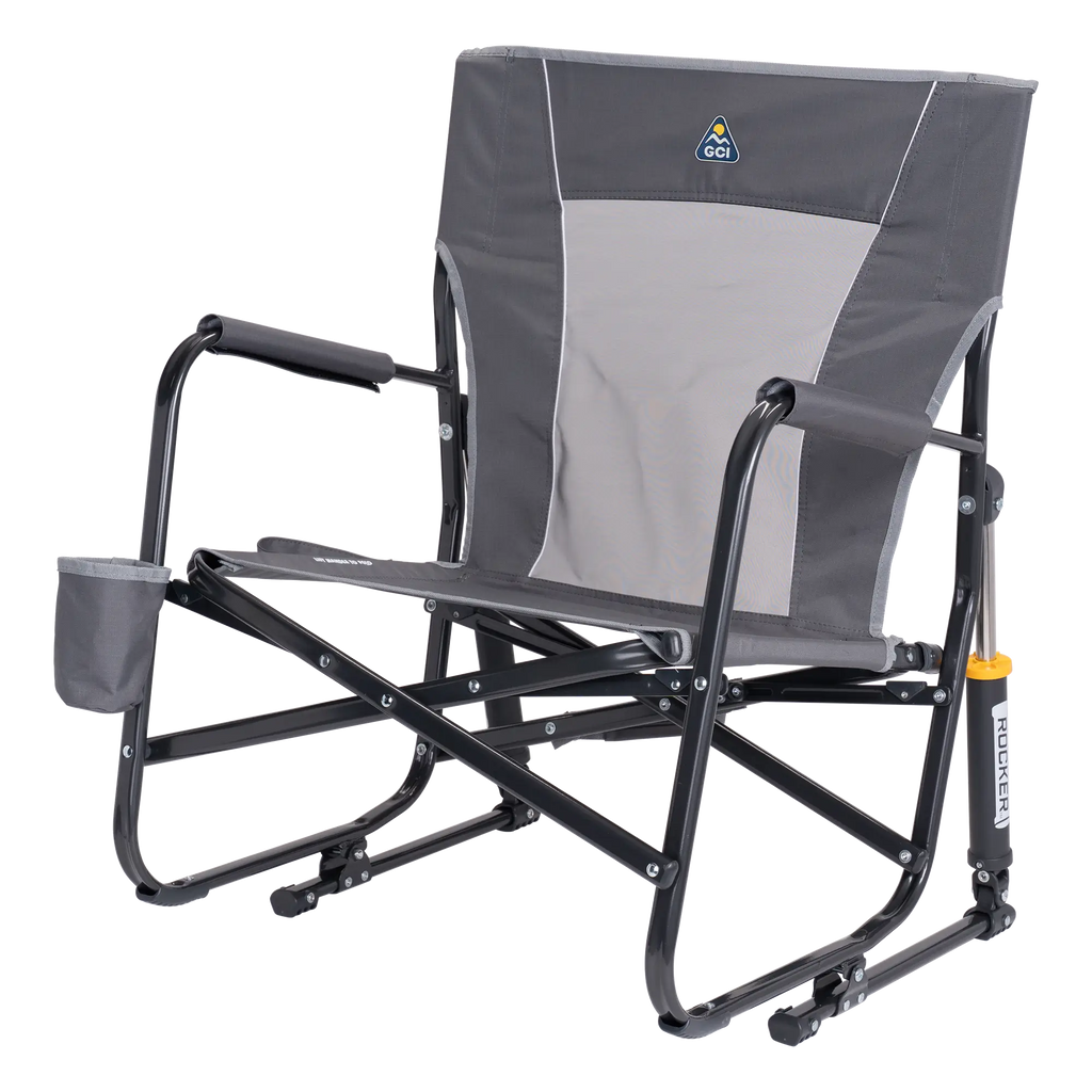 Heavy-Duty Freestyle FirePit Rocker - Choice 737 - RoadTrip Rocker Smooth Motion Camp Chair Detail