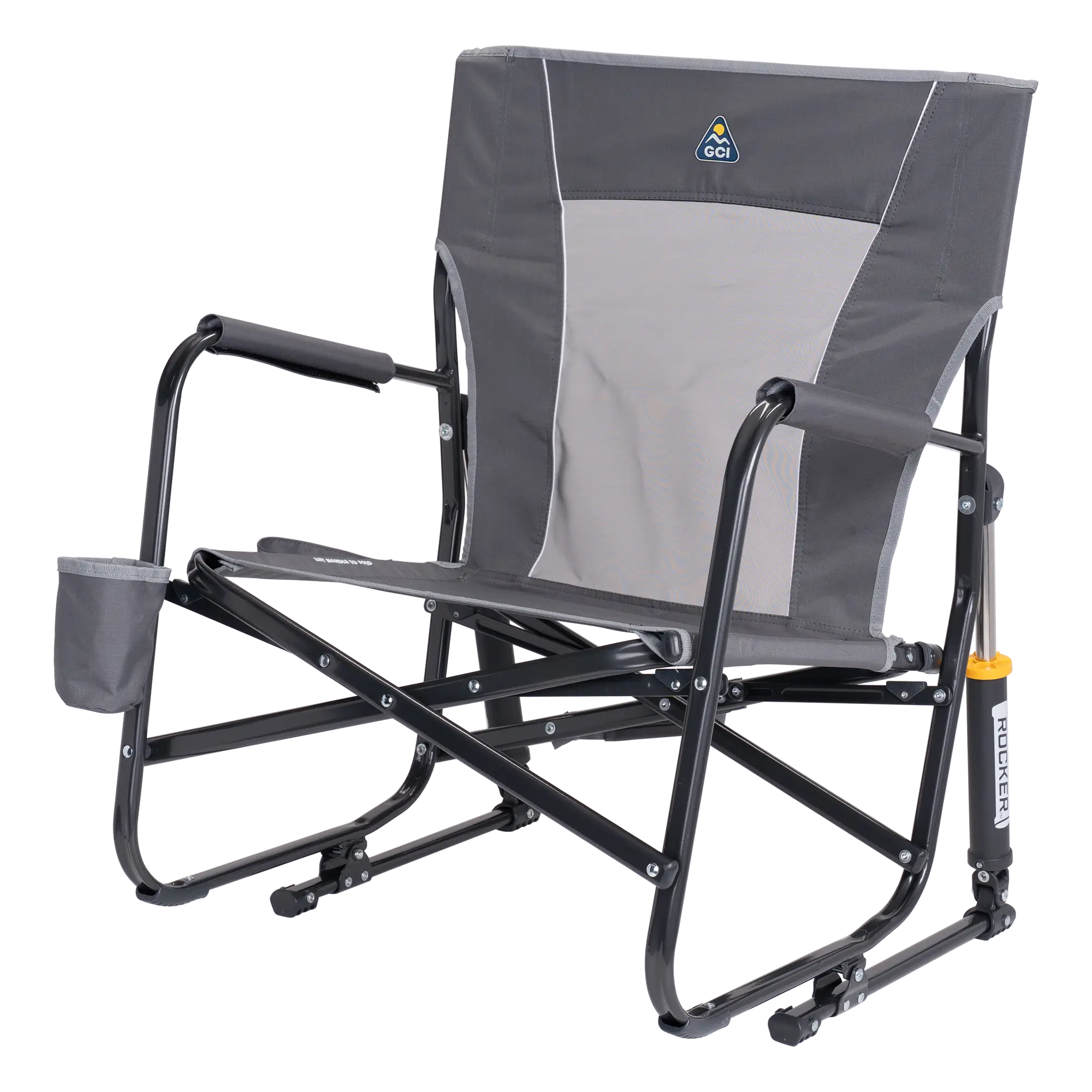 Heavy-Duty Freestyle FirePit Rocker - Choice 737 - RoadTrip Rocker Smooth Motion Camp Chair Detail