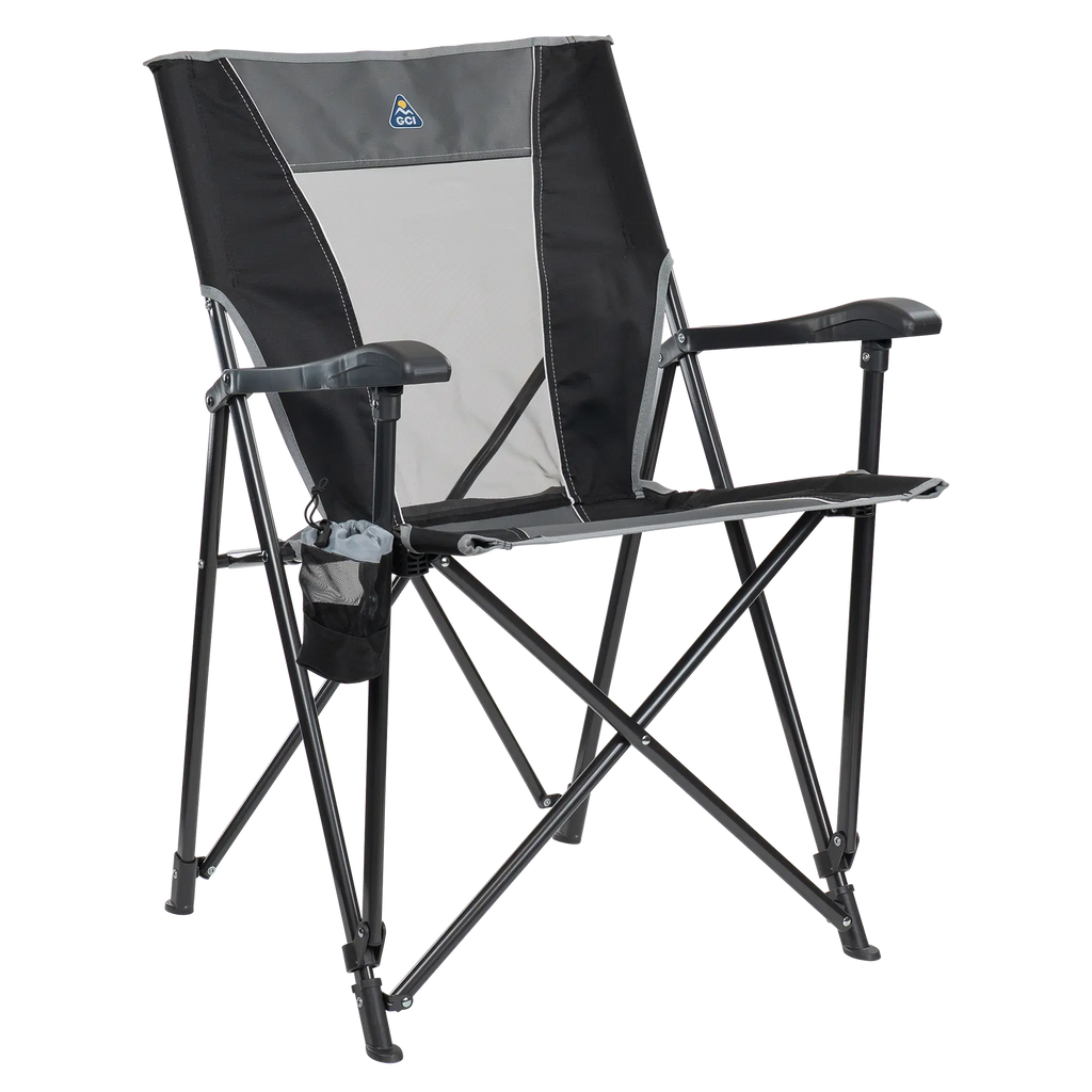 Lightweight Messenger Eazy Chair - Choice 976 - Ultra-Lightweight Telescoping PackSeat Travel Stool - Black