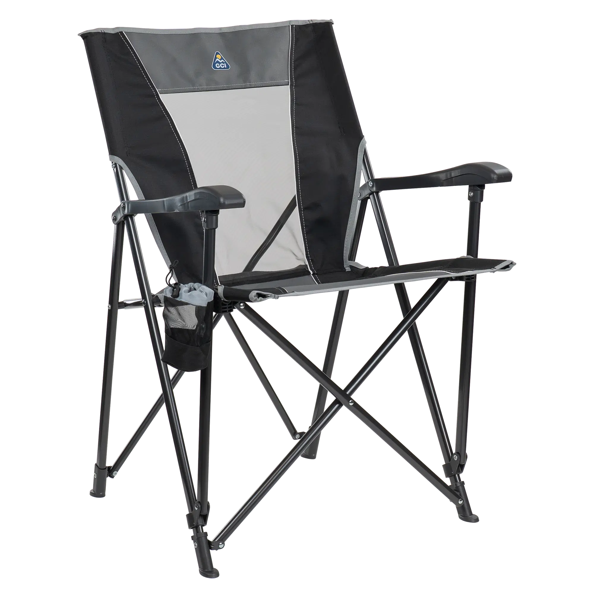 Lightweight Messenger Eazy Chair - Choice 976 - Ultra-Lightweight Telescoping PackSeat Travel Stool - Black