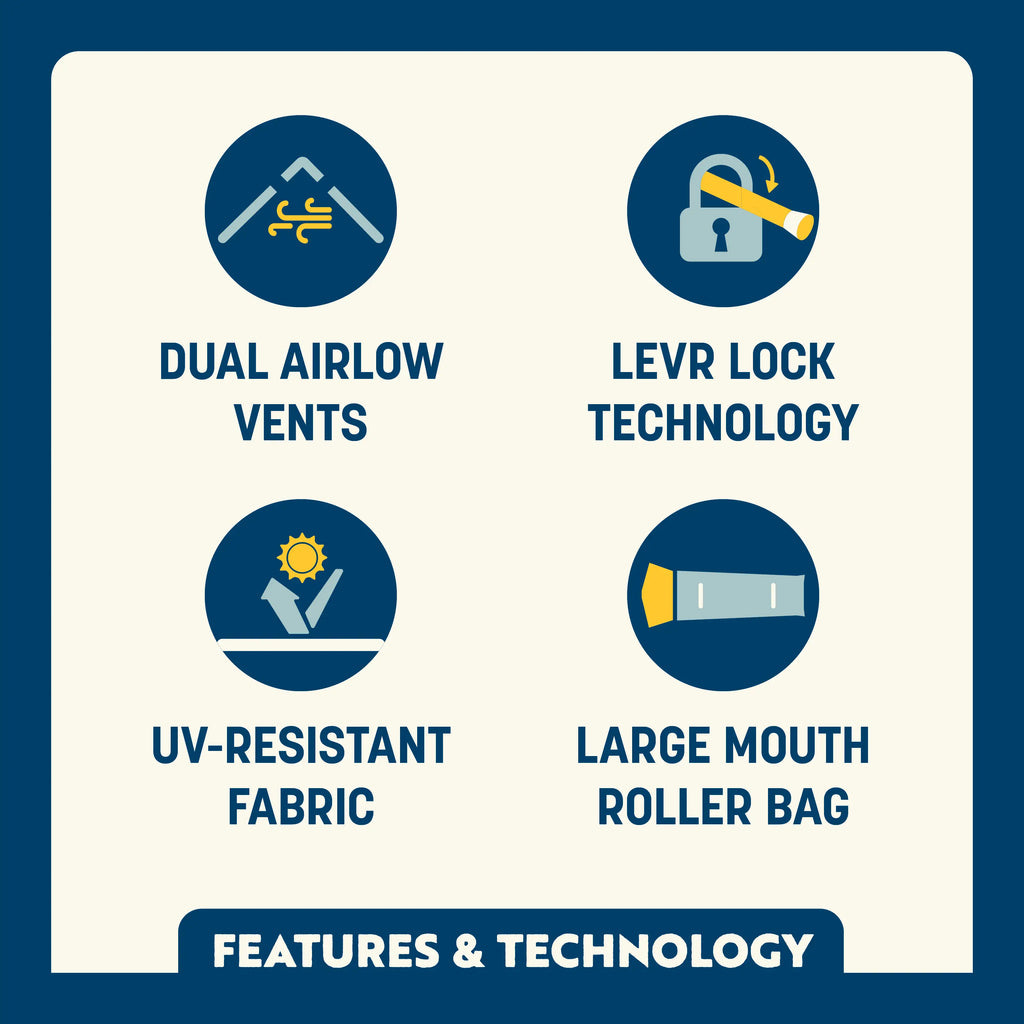 UV-Protection LevrUp Canopy - Choice 360 - Instant Sunshade Umbrella for Tailgating Detail